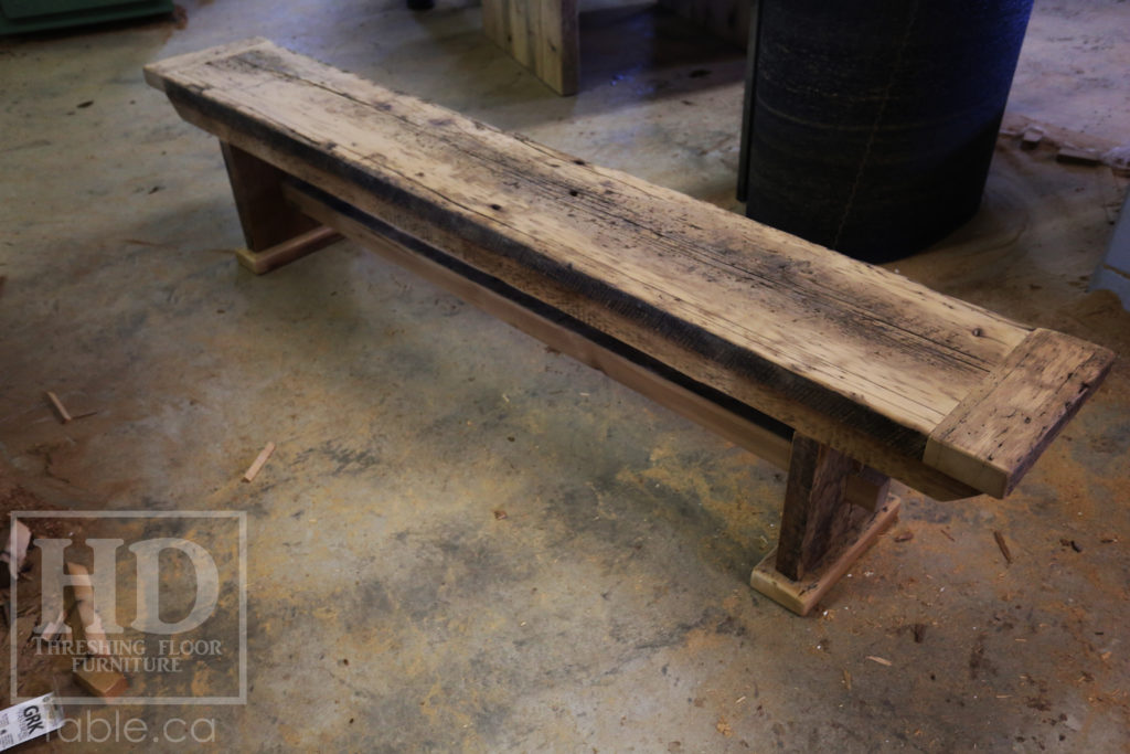 reclaimed wood bench gerald reinink