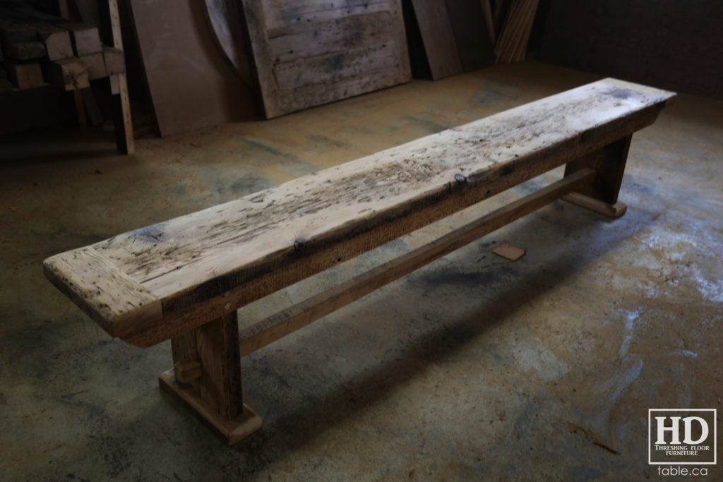 reclaimed wood bench gerald reinink