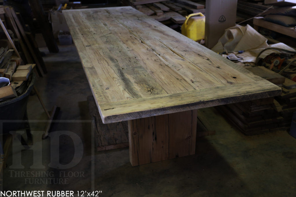 boardroom table, conference table, reclaimed wood boardroom table, epoxy, custom boardroom table, rustic table, hd threshing, hemlock boardroom table, unique boardroom table