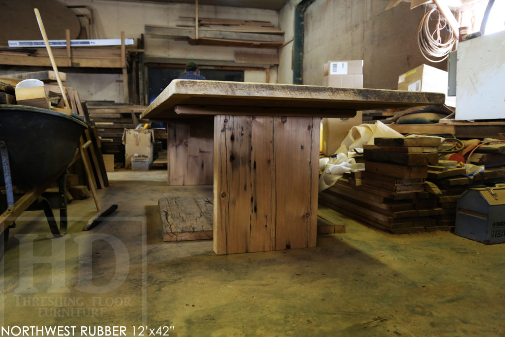 boardroom table, conference table, reclaimed wood boardroom table, epoxy, custom boardroom table, rustic table, hd threshing, hemlock boardroom table, unique boardroom table