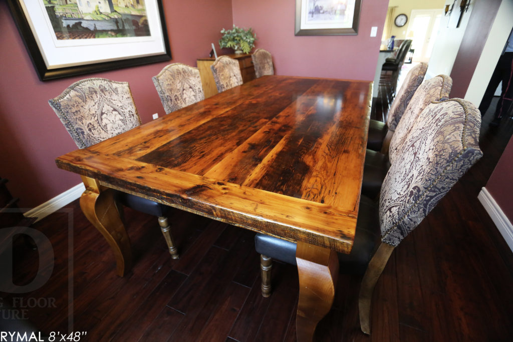 harvest table dundas, ontario, hd threshing, farmhouse harvest table, rustic table, reclaimed wood dining table, epoxy, distressed wood table, unique table, gerald reinink, hd threshing