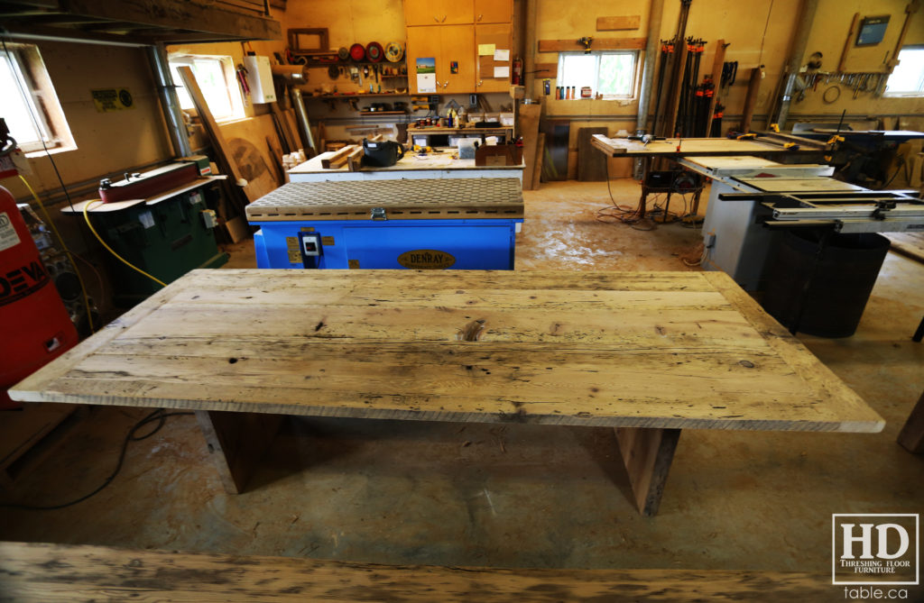 reclaimed wood table Ontario