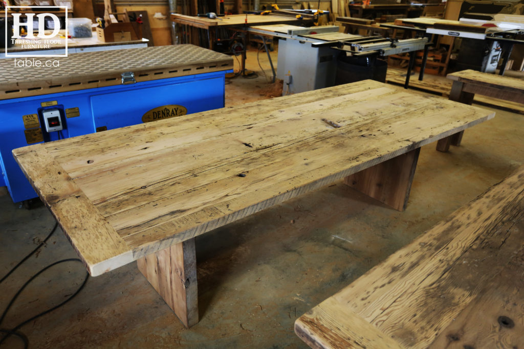 reclaimed wood table Ontario