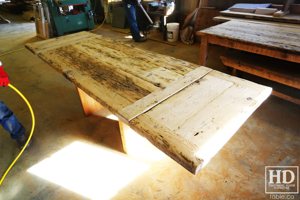 reclaimed wood table Ontario