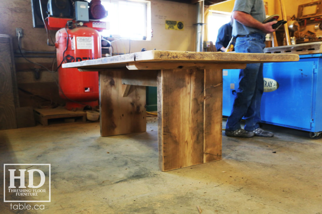 reclaimed wood table Ontario