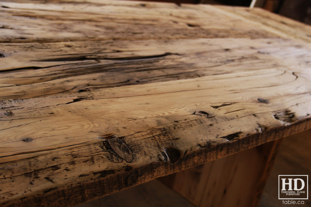 reclaimed wood table Ontario