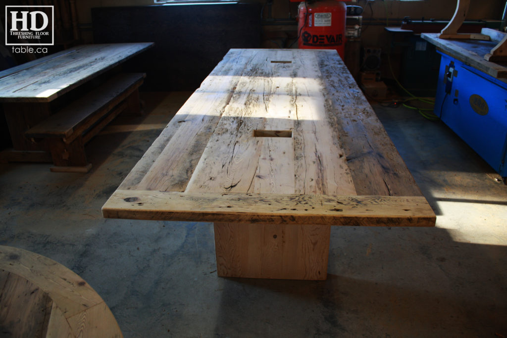 reclaimed wood table Ontario