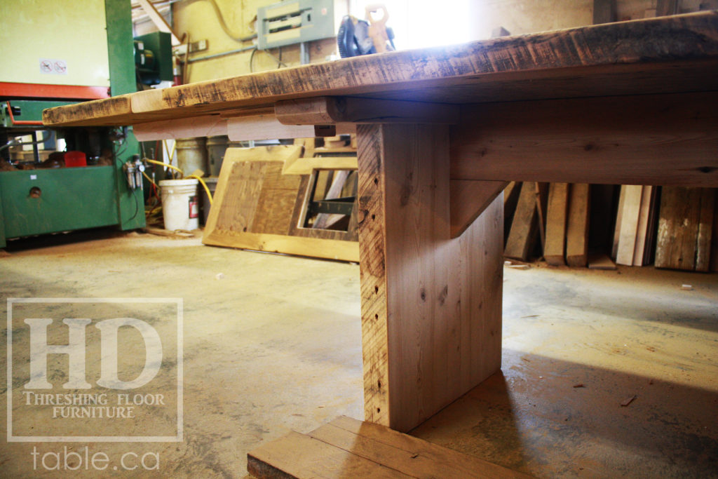 reclaimed wood table Ontario