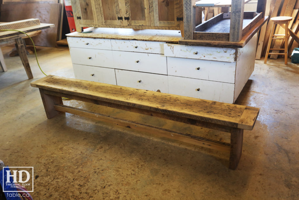 Reclaimed Wood Bench