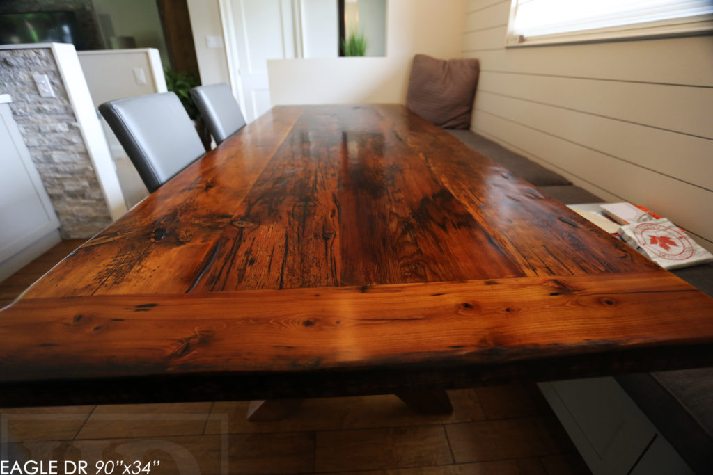 reclaimed wood tables ontario, rustic furniture canada, hd threshing, rustic table, rustic furniture, cottage table, sawbuck, x base, recycled wood table, burlington, ontario, gerald reinink, epoxy