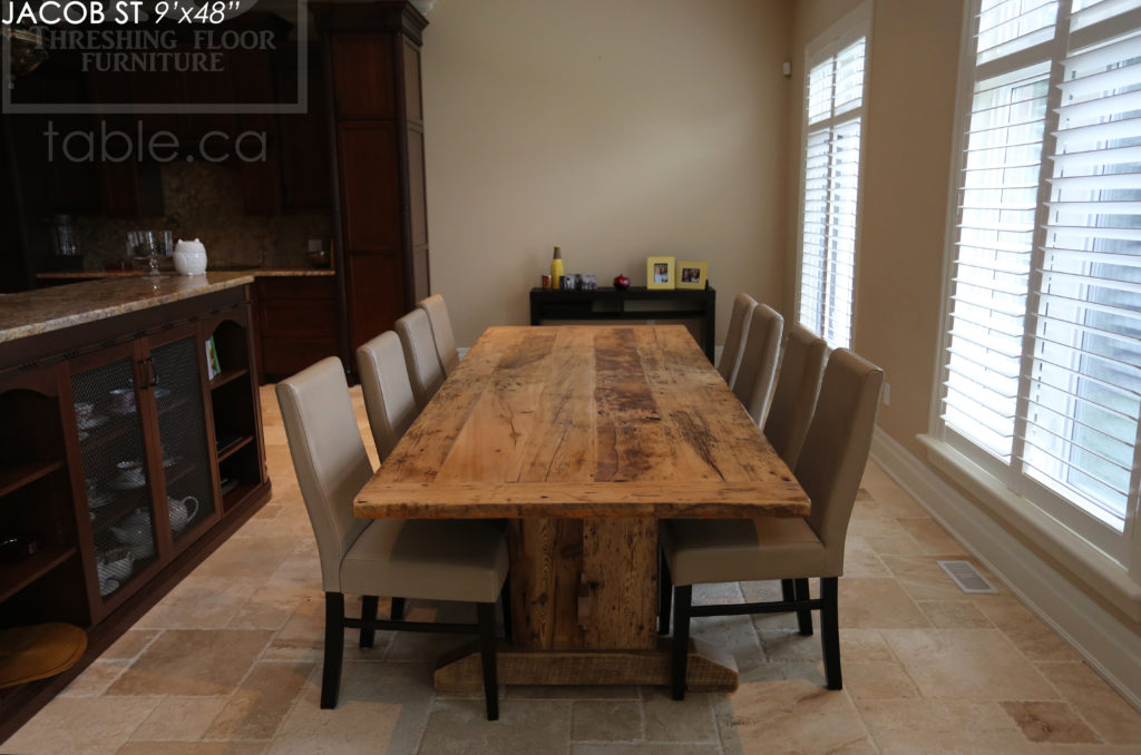 reclaimed wood table, kitchener, ontario, hd threshing, epoxy, trestle, custom, kitchener ontario, distressed wood table, rustic table, cottage table, farmhouse table, rustic furniture ontario, rustic furniture canada