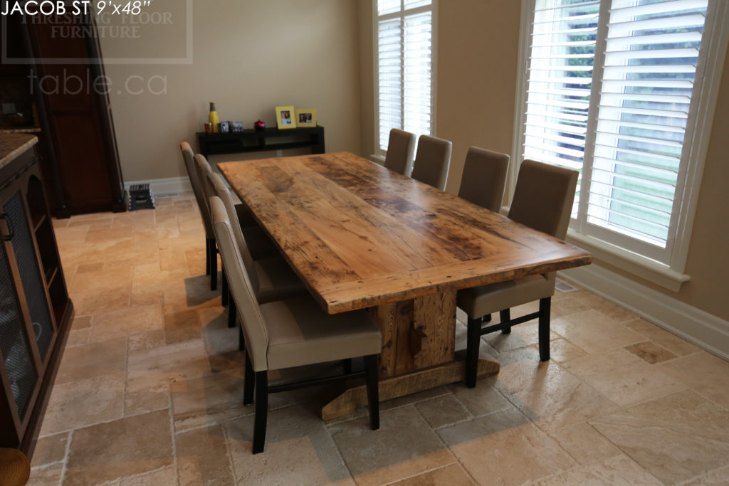 reclaimed wood table, kitchener, ontario, hd threshing, epoxy, trestle, custom, kitchener ontario, distressed wood table, rustic table, cottage table, farmhouse table, rustic furniture ontario, rustic furniture canada