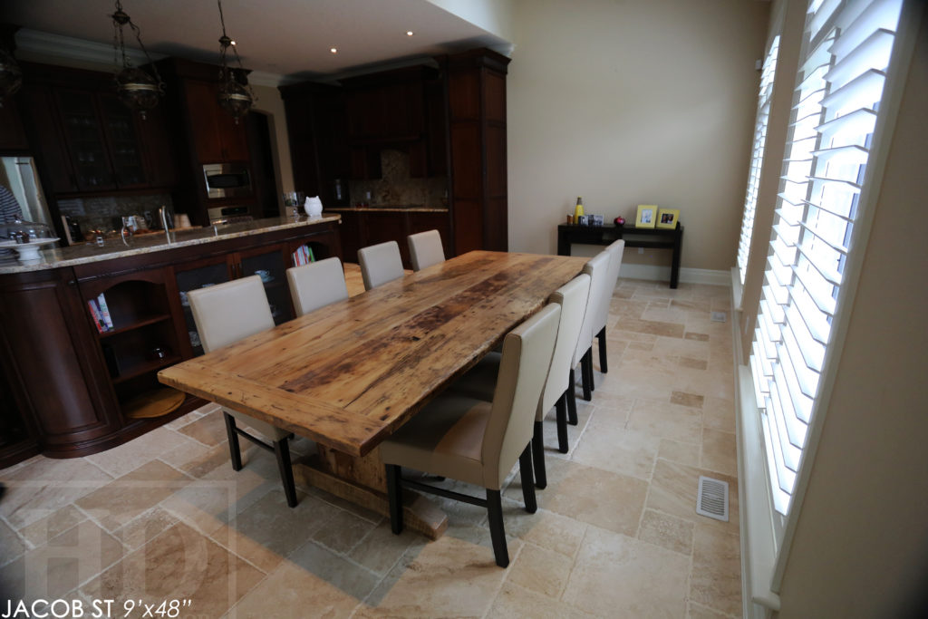 reclaimed wood table, kitchener, ontario, hd threshing, epoxy, trestle, custom, kitchener ontario, distressed wood table, rustic table, cottage table, farmhouse table, rustic furniture ontario, rustic furniture canada