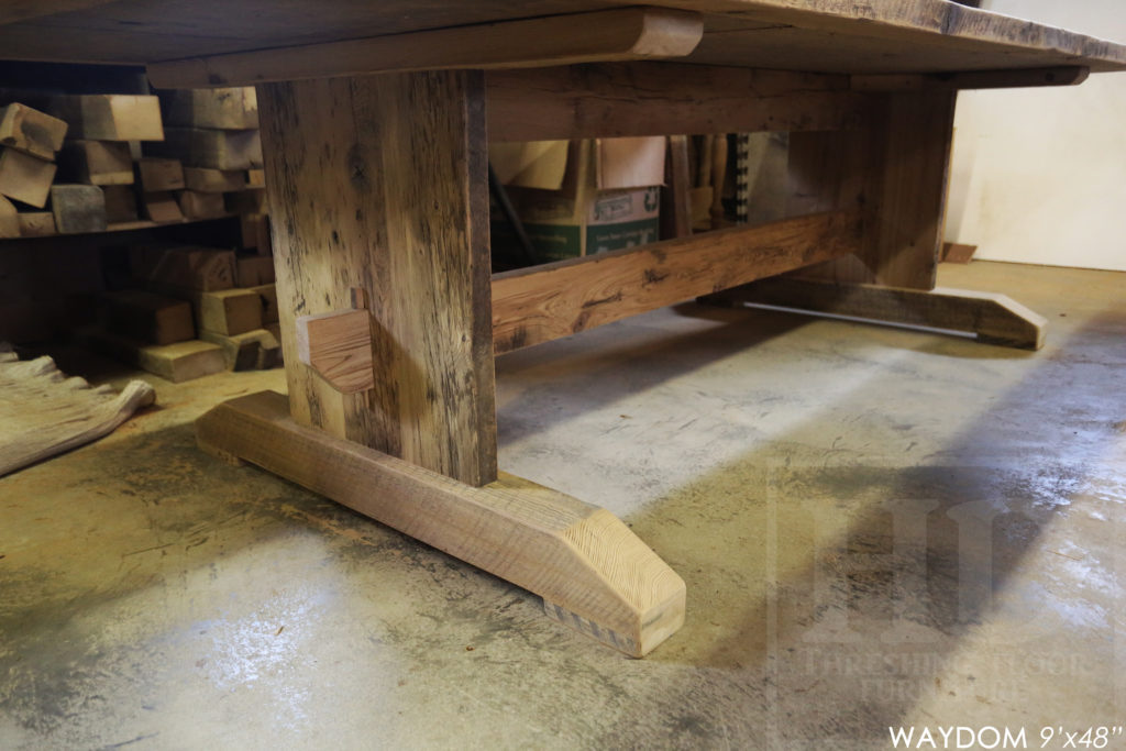 boardroom table canada, reclaimed wood boardroom table, conference table, rustic boardroom table, unique boardroom table, custom boardroom table, ayr, ontario, custom boardroom table ontario, hemlock, epoxy, threshing table, hd threshing, gerald reinink, office furniture ontario, rustic, farmhouse, Ayr Ontario, trestle