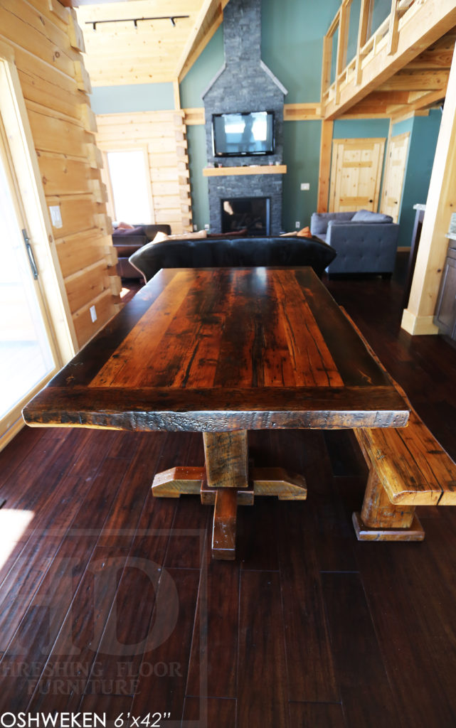 Reclaimed Wood Table for Ohsweken, Ontario Home Blog