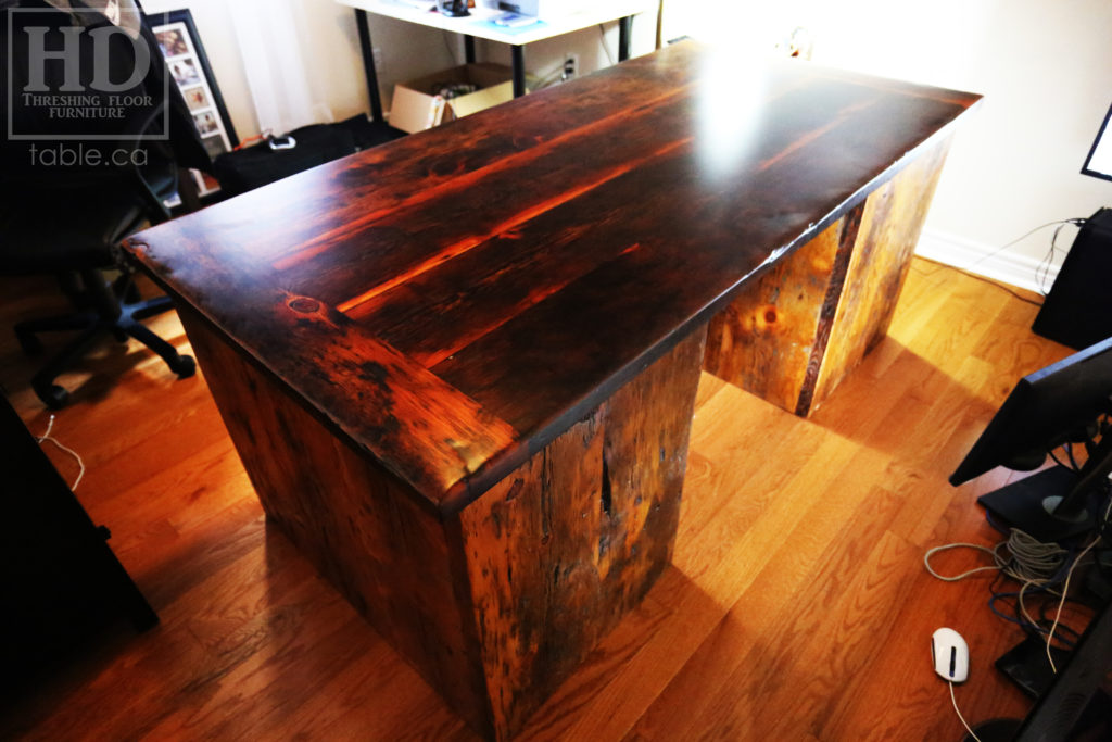 Reclaimed Wood Desk Toronto