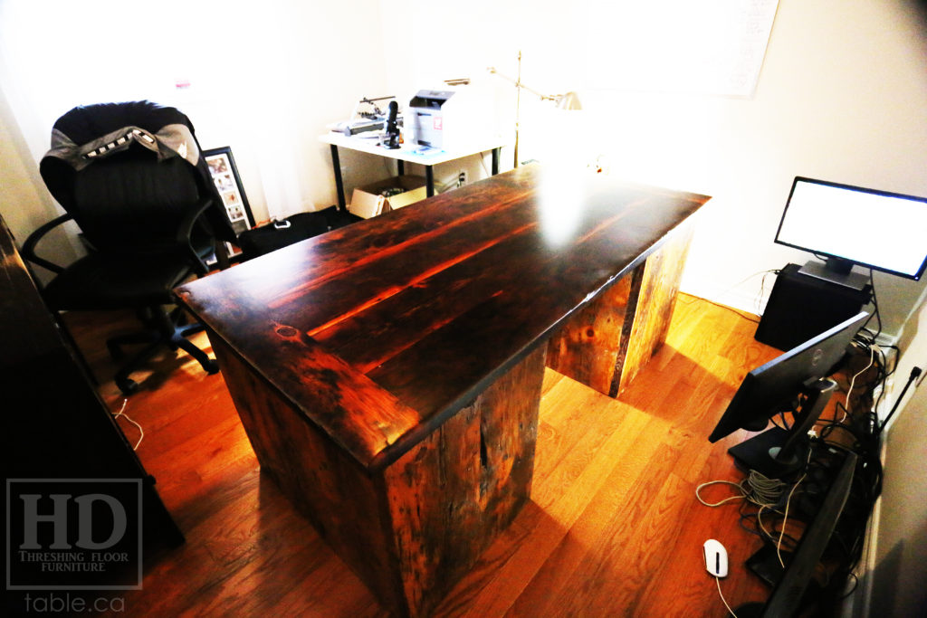 Reclaimed Wood Desk Toronto