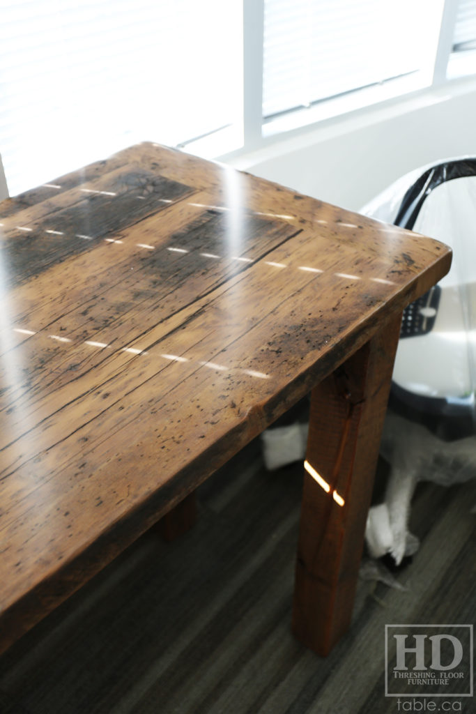 Grey Reclaimed Wood Desk