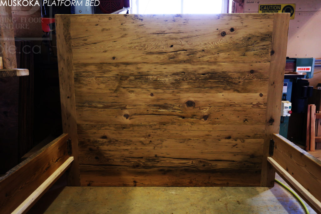 Muskoka Reclaimed Wood Cottage Bed by HD Threshing Floor Furniture