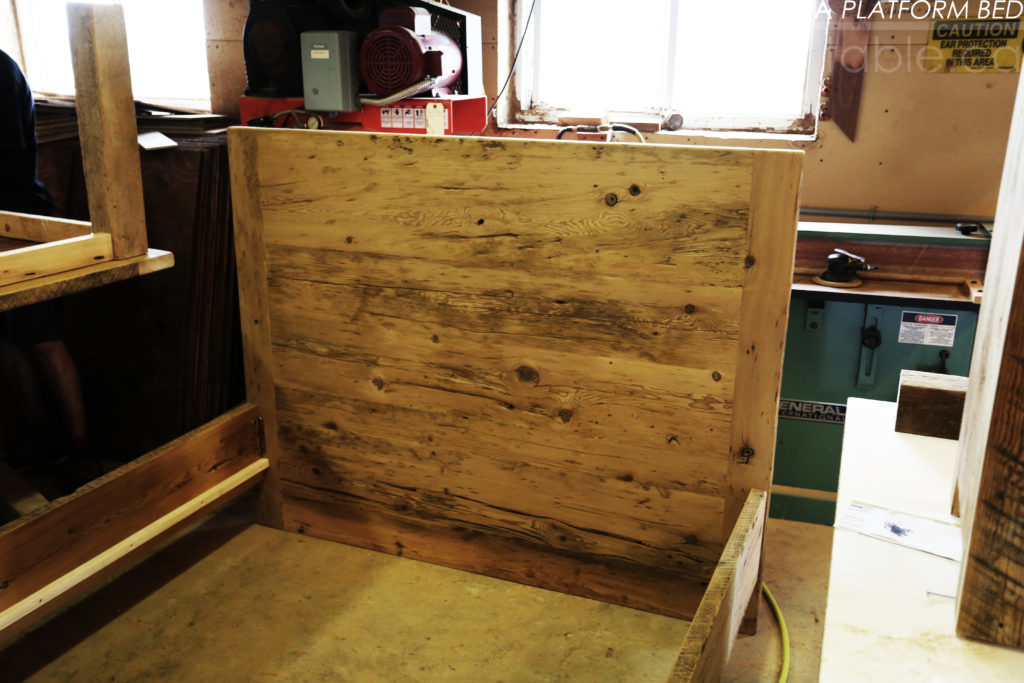 Muskoka Reclaimed Wood Cottage Bed by HD Threshing Floor Furniture