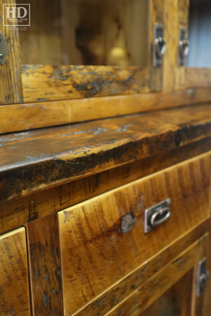 Reclaimed Wood Hutch by HD Threshing Floor Furniture / www.table.ca