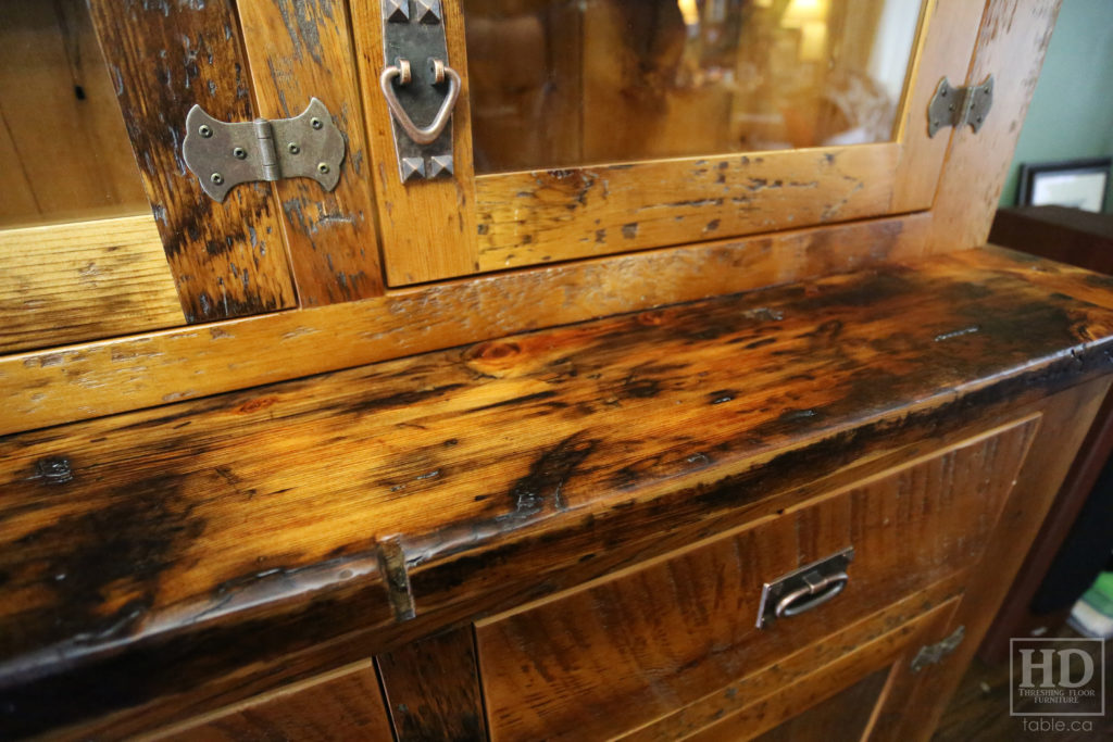 Reclaimed Wood Hutch by HD Threshing Floor Furniture / www.table.ca