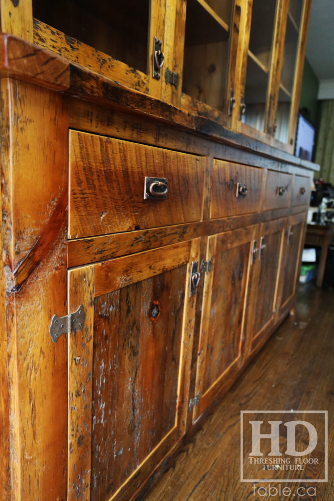 Reclaimed Wood Hutch by HD Threshing Floor Furniture / www.table.ca