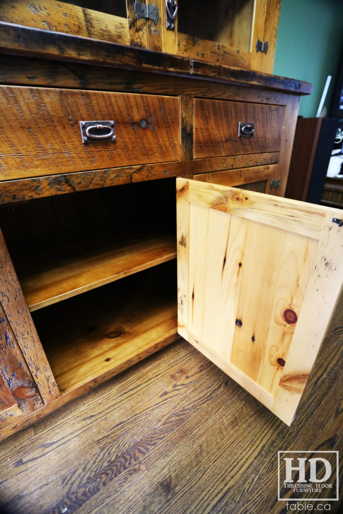 Reclaimed Wood Hutch by HD Threshing Floor Furniture / www.table.ca