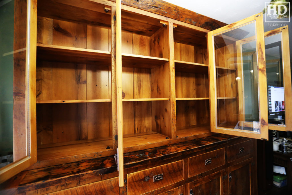 Reclaimed Wood Hutch by HD Threshing Floor Furniture / www.table.ca