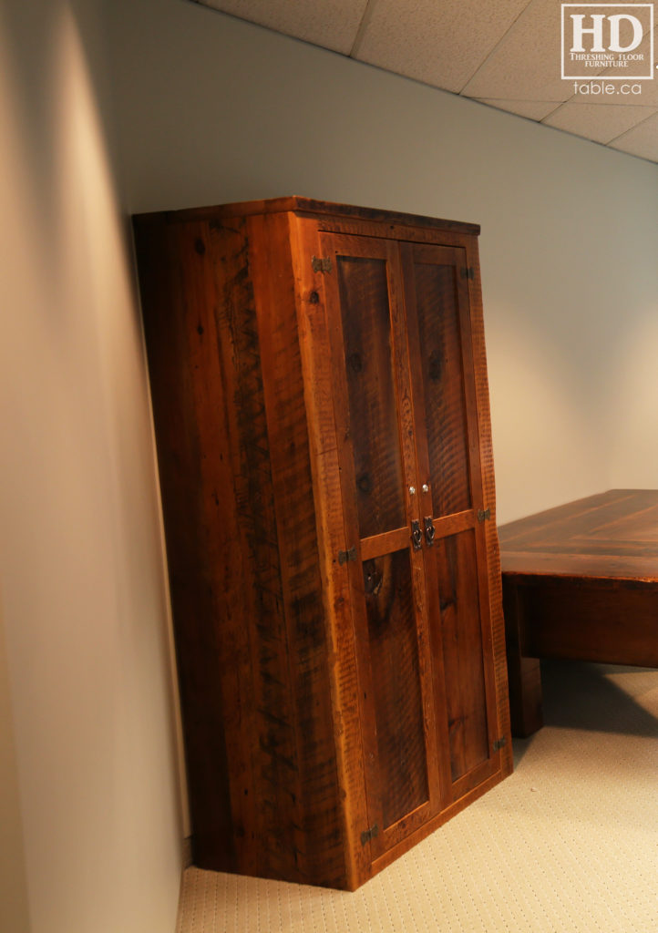 Reclaimed Wood Storage Hutch by HD Threshing Floor Furniture