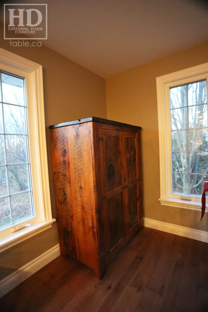 Reclaimed Wood Hutch with Internal Drawers by HD Threshing Floor Furniture