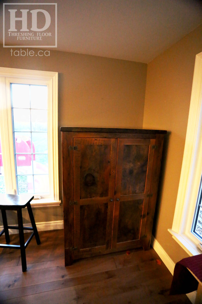 Reclaimed Wood Hutch with Internal Drawers by HD Threshing Floor Furniture