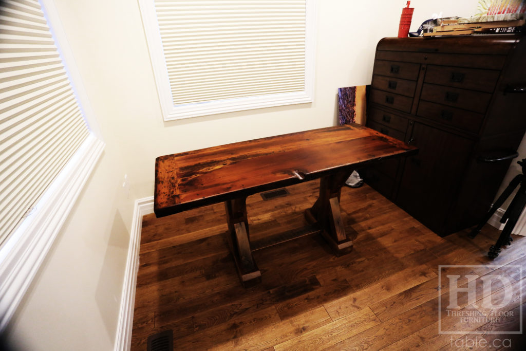Ontario Custom Reclaimed Wood Desk Ontario by HD Threshing Floor Furniture