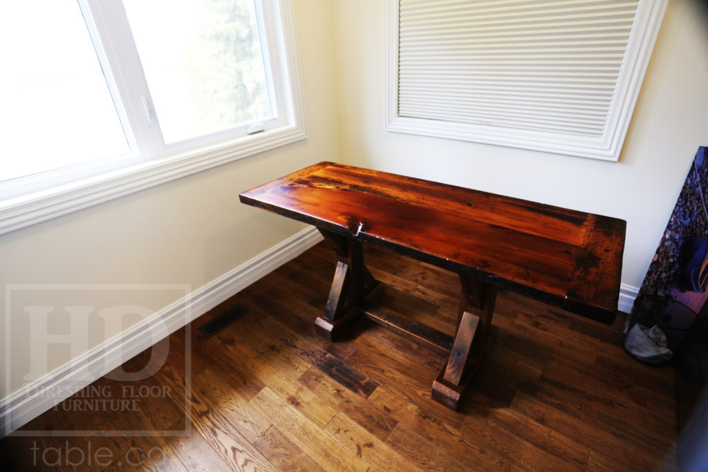 Ontario Custom Reclaimed Wood Desk Ontario by HD Threshing Floor Furniture