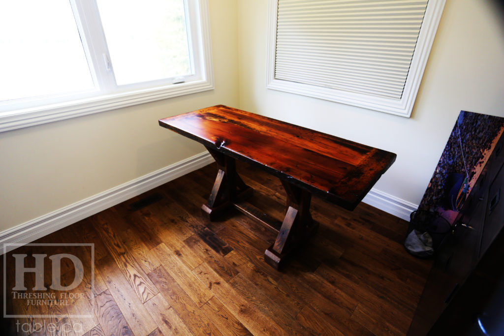 Ontario Custom Reclaimed Wood Desk Ontario by HD Threshing Floor Furniture