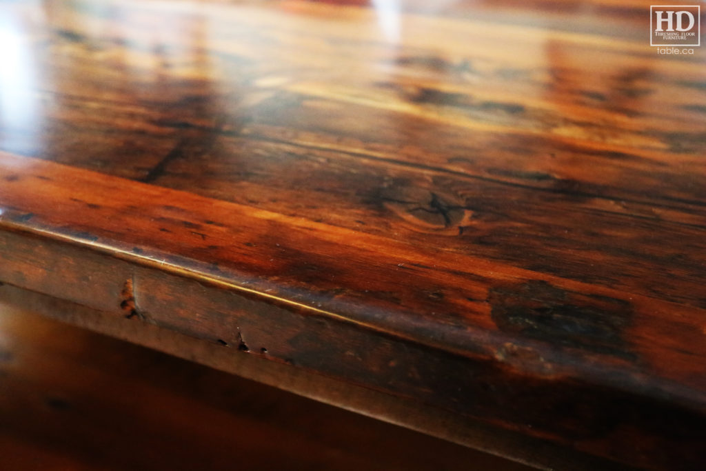 Reclaimed Wood Coffee Table by HD Threshing Floor Furniture / www.table.ca