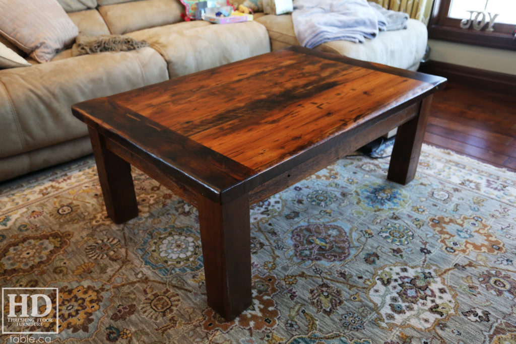 Barnwood Coffee Table by HD Threshing Floor Furniture / www.table.ca