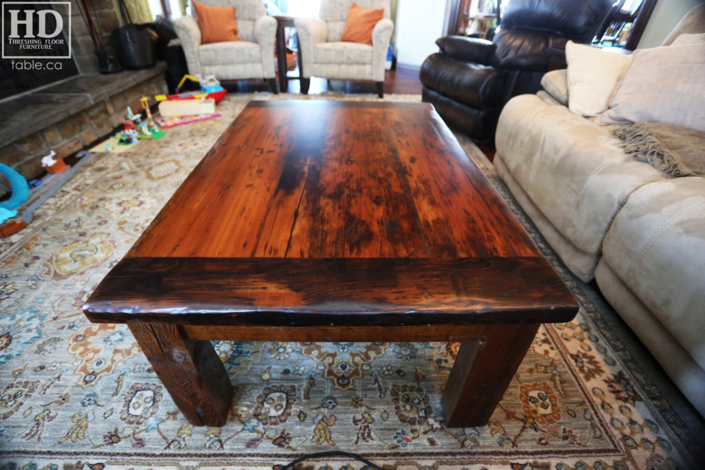 Barnwood Coffee Table by HD Threshing Floor Furniture / www.table.ca