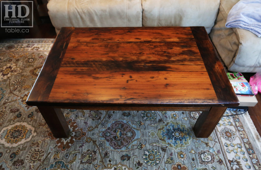 Barnwood Coffee Table by HD Threshing Floor Furniture / www.table.ca