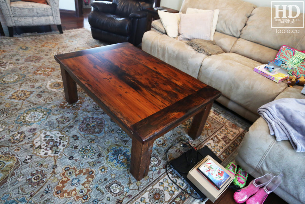 Barnwood Coffee Table by HD Threshing Floor Furniture / www.table.ca