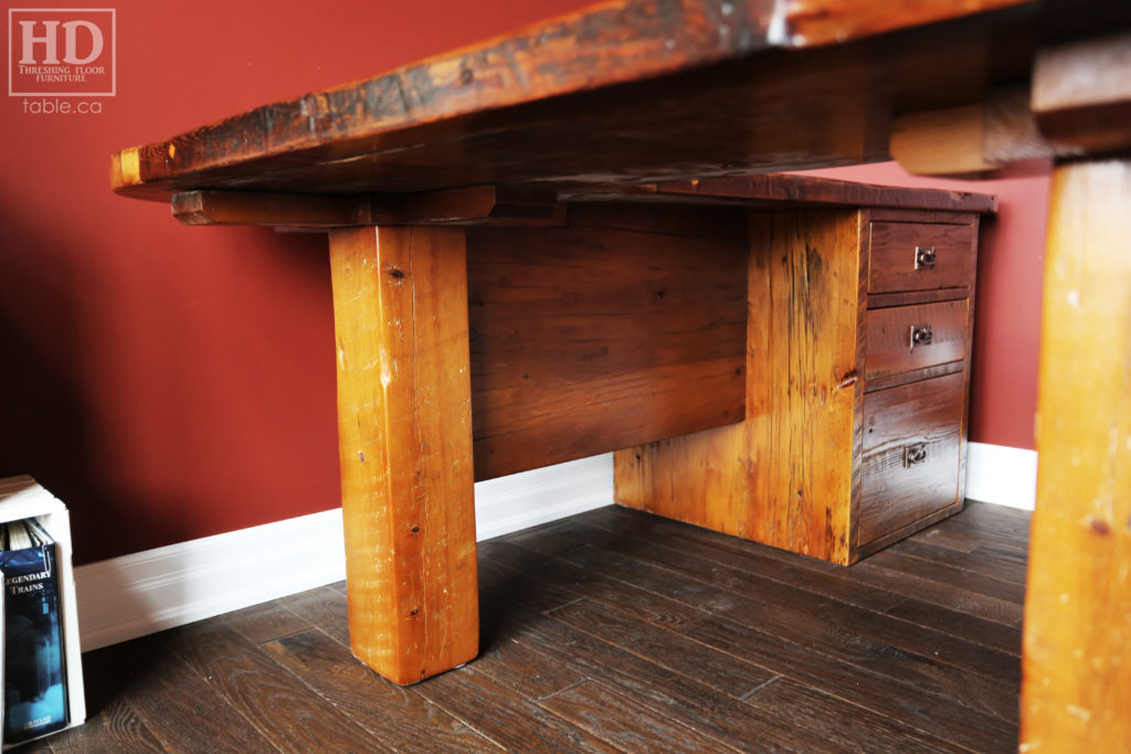 Custom L Shaped Desk by HD Threshing Floor Furniture