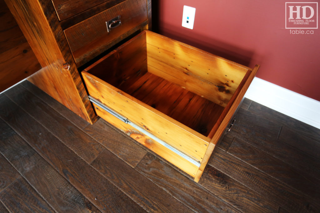 Custom L Shaped Desk by HD Threshing Floor Furniture