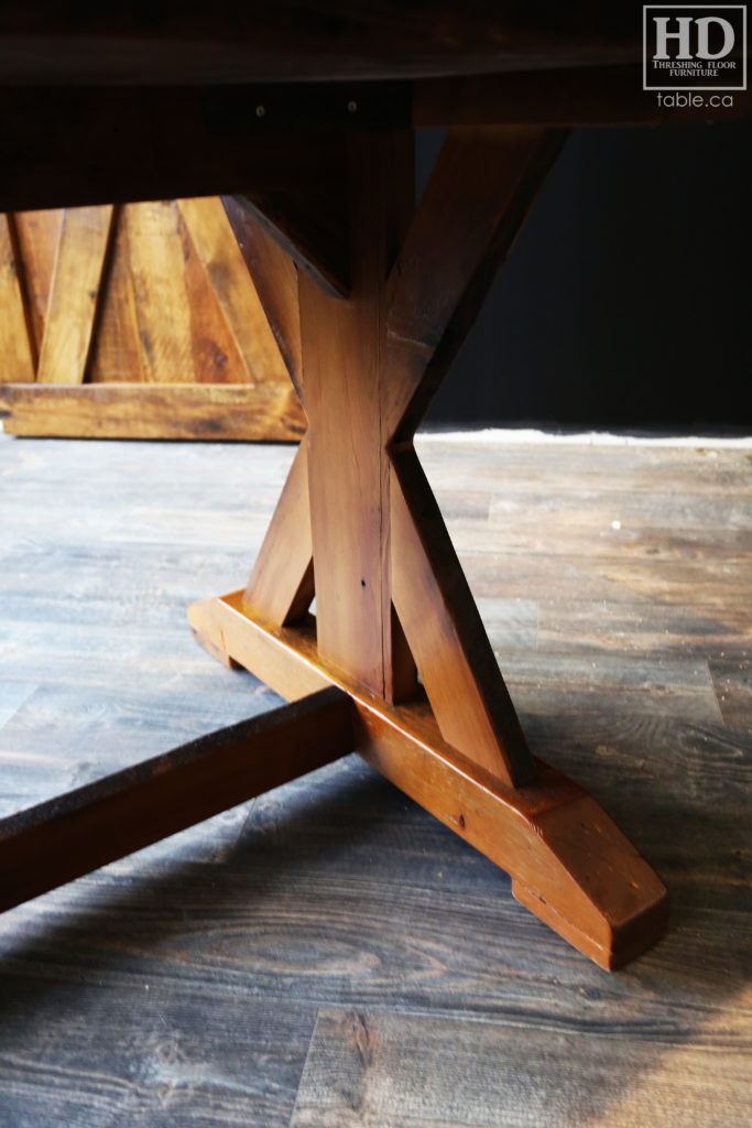 Reclaimed Wood Boardroom Table by HD Threshing Floor Furniture