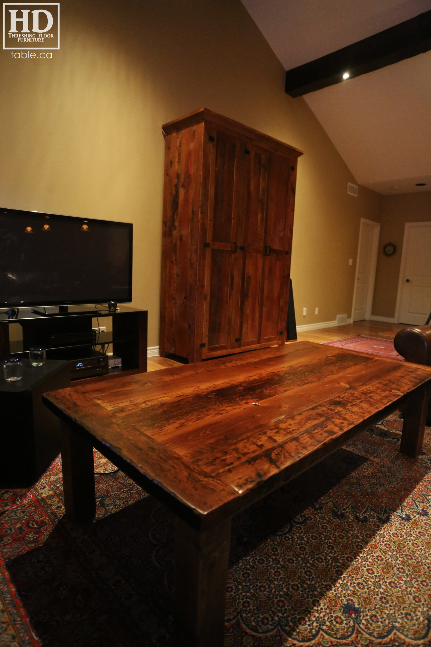 Cottage Coffee Table made from Ontario Reclaimed Wood Blog