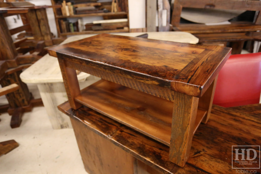 Reclaimed Wood Coffee Table by HD Threshing Floor Furniture / www.table.ca