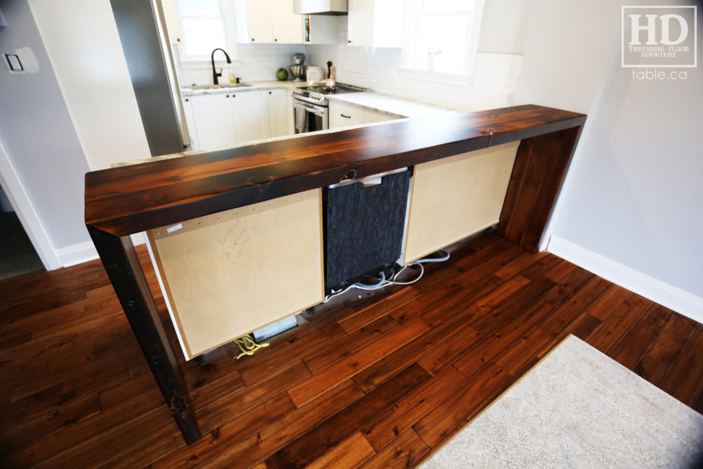 Waterfall Island by HD Threshing Floor Furniture / www.table.ca