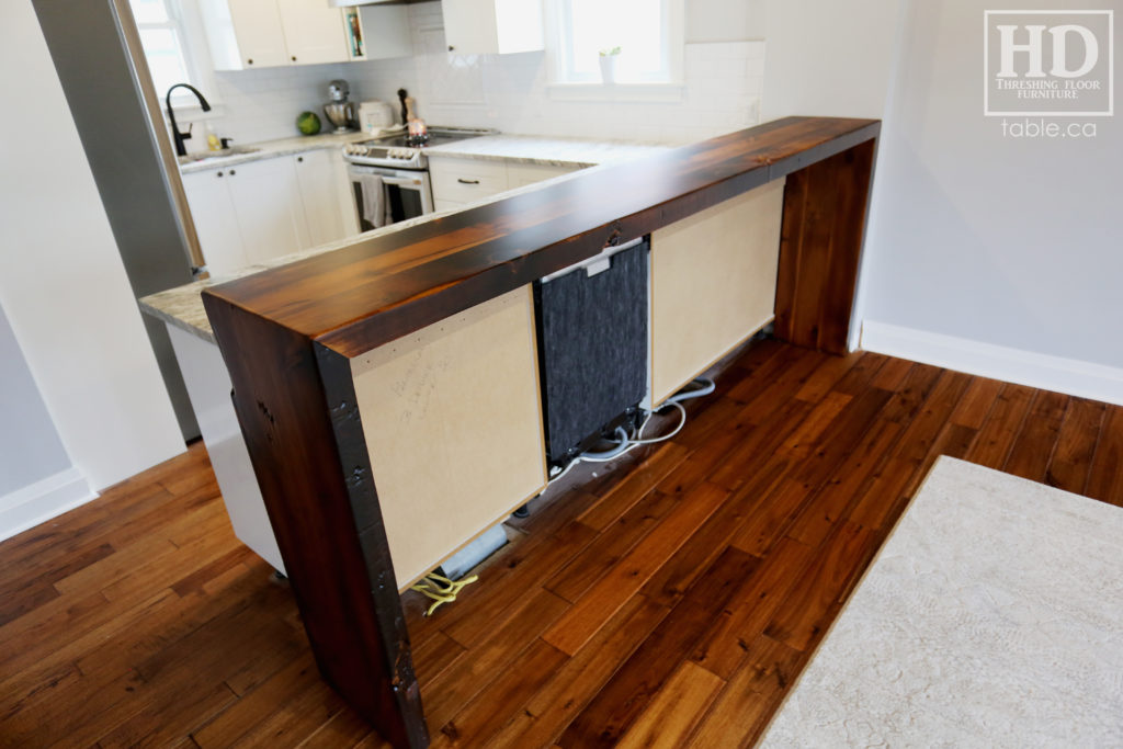 Waterfall Island by HD Threshing Floor Furniture / www.table.ca