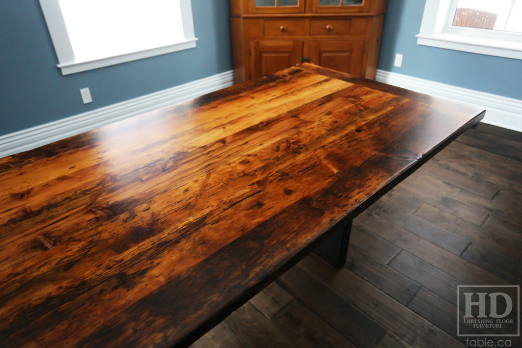 Modern Reclaimed Wood Boardroom Table by HD Threshing Floor Furniture / www.table.ca