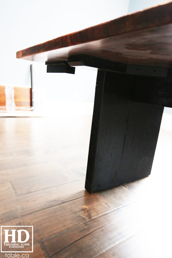 Modern Reclaimed Wood Boardroom Table by HD Threshing Floor Furniture / www.table.ca