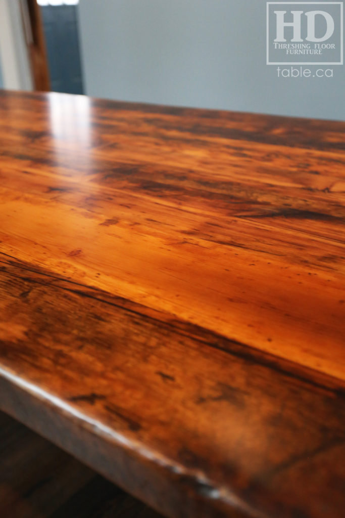 Modern Reclaimed Wood Boardroom Table by HD Threshing Floor Furniture / www.table.ca